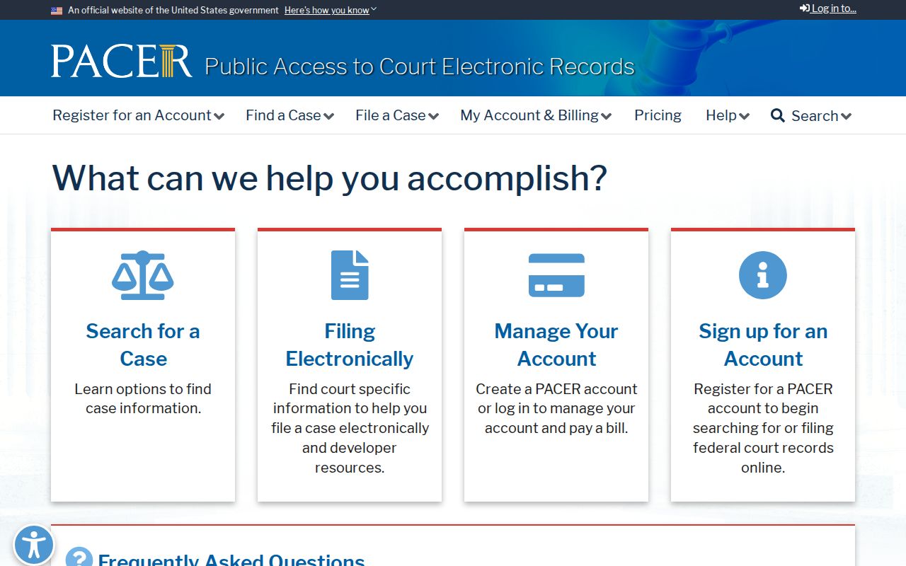 PACER federal court case lookup for Delta County matters